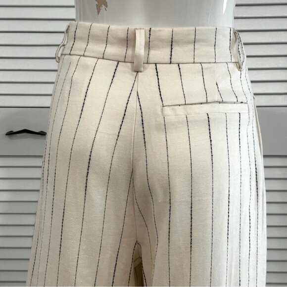 Linen Blend Wide Leg Baggies - Picture 7 of 16